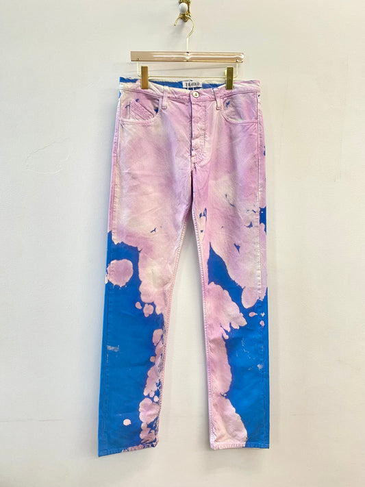 Attics Pink Dyed Pants