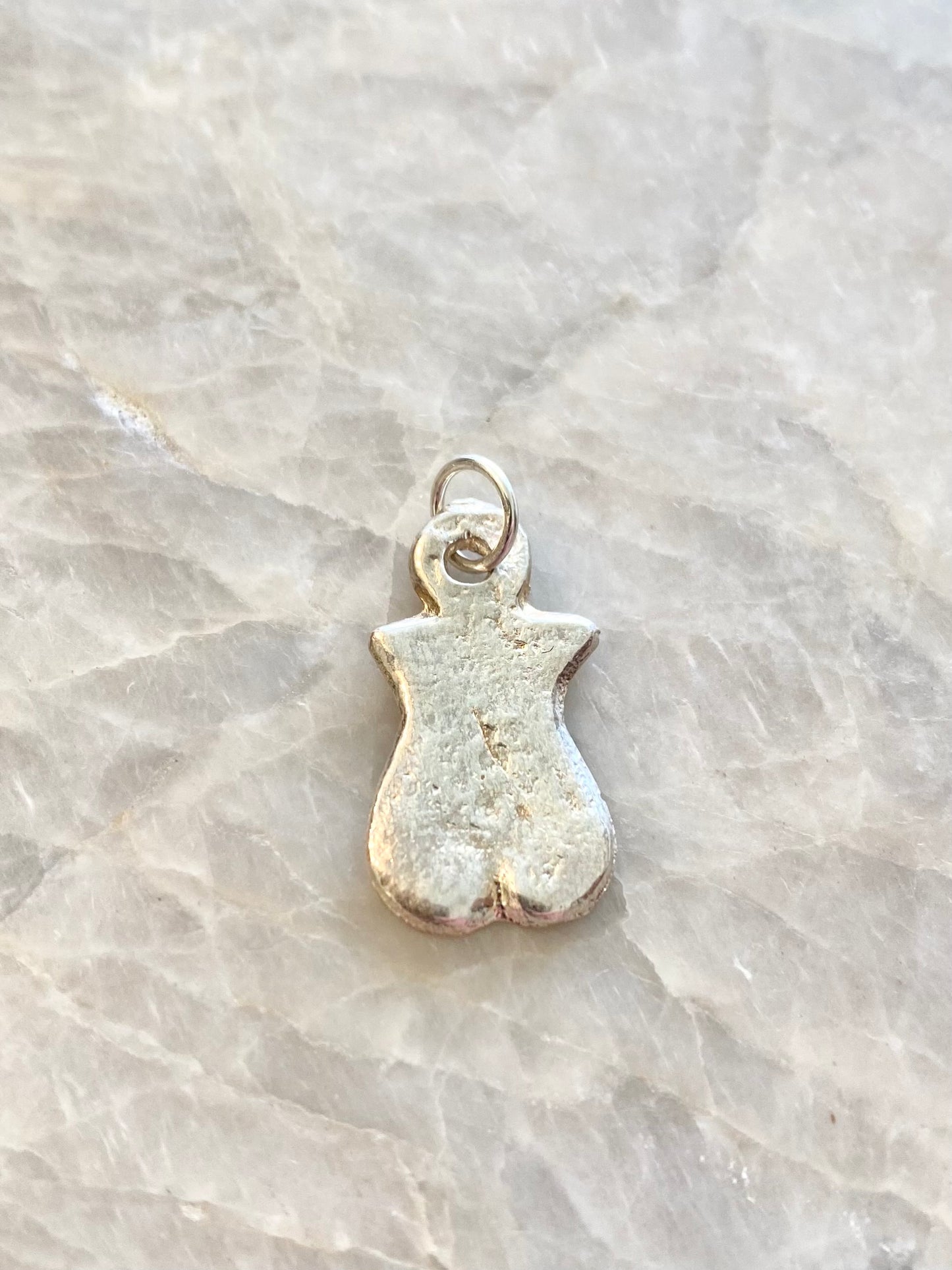 Solid Sterling Silver Tushie Amulet