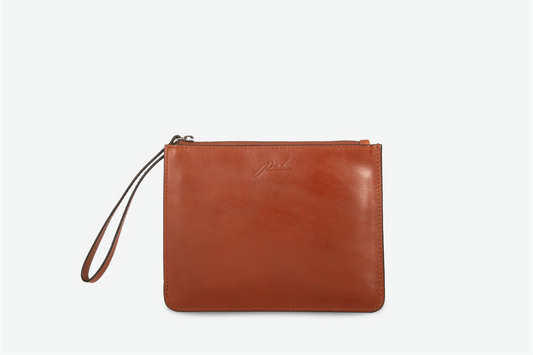 Per Lei | Emery Leather Wristlet Pouch