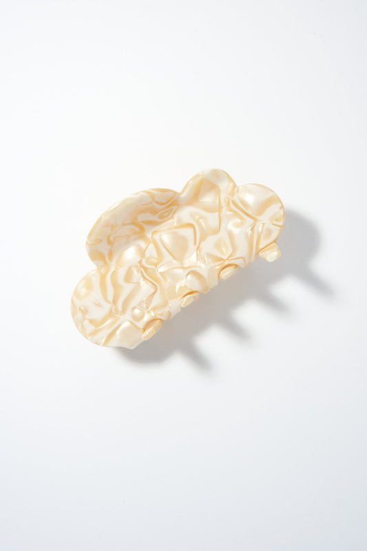 Cloud Hair Claw Clip (Cream)